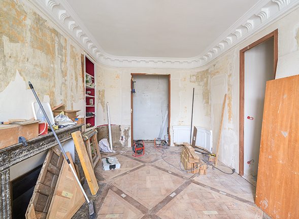 Début des travaux